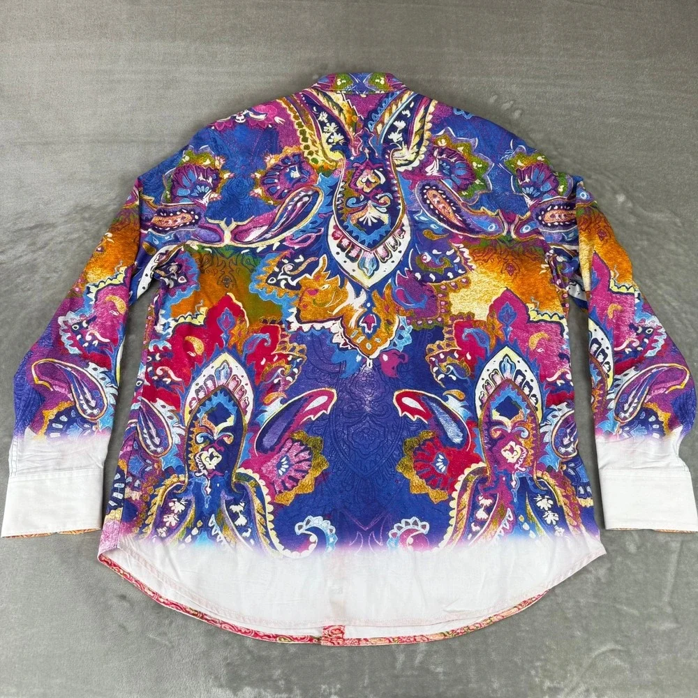 Robert Graham Bead My Guest Limited Edition Shirt Men XL Classic Fit 15/428 NWOT - Picture 9 of 11